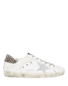 Golden Goose Superstar Glitter Zebra Low-top Sneakers White/silver/zebra 38