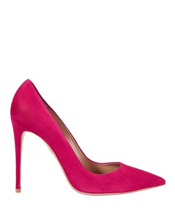 Aquazurra Aquazzura Simply Irresistible Pink Suede Pumps Pink 38.5