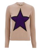 No 21 No. 21 Star Front Sweater Pink 42