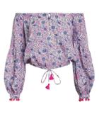 Poupette St Barths Poupette St Barth Marla Crop Top Light Floral P