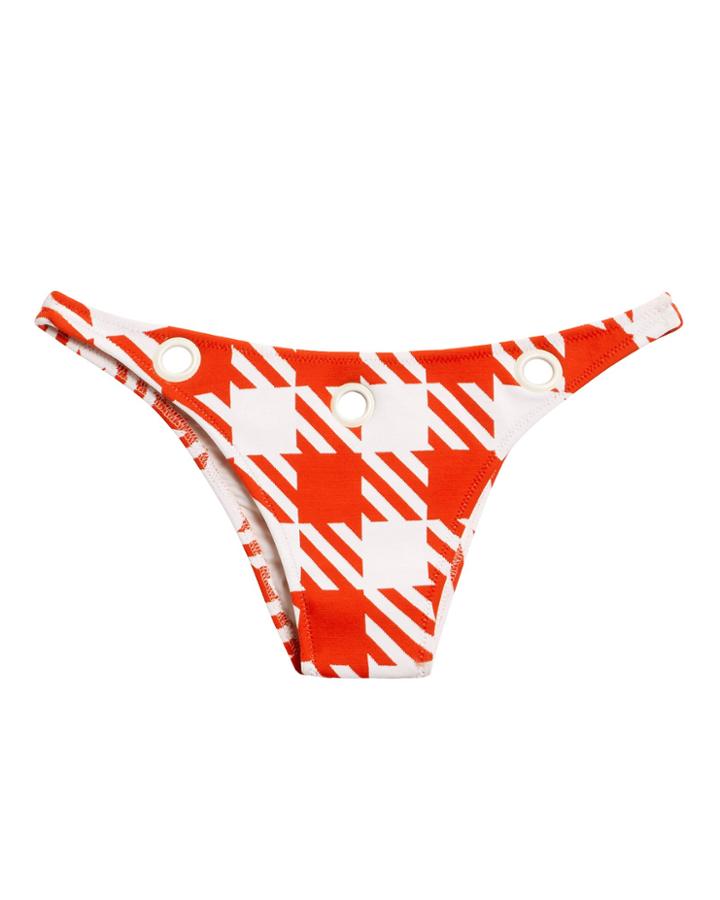 Solid & Striped Annabelle Bikini Bottom Red/white M