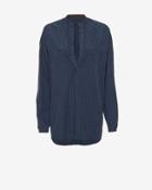Rag & Bone/jean Gingham Plaid Tunic