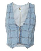 Jean Atelier Mick Vest Denim-lt 2