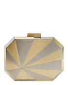 Nathalie Trad James Stainless Steel And Brass Clutch