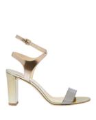 Jimmy Choo Marine Metallic High Sandals Gold 36