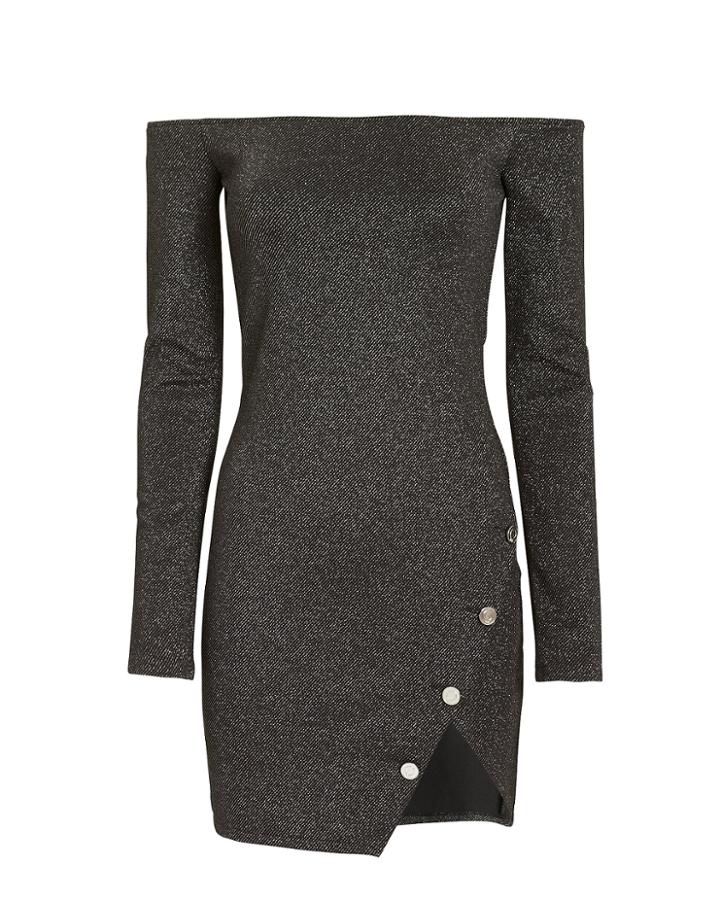 Rta Electra Dress Gunmetal Zero