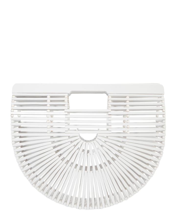 Cult Gaia White Ark Clutch White 1size