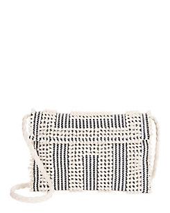Antonello Tedde Suni Quadri Cotton Clutch