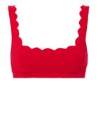Marysia Mini Palm Springs Bikini Top Red P