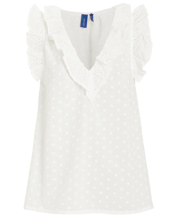 Resume Rsum Nala Ruffle Tank White 40