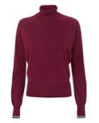 Proenza Schouler Burgundy Turtleneck Sweater Red-drk P