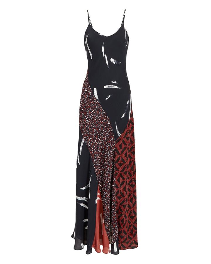 Joie Braewin Slip Dress Multi M
