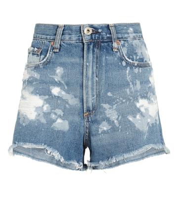 Rag And Bone Rag & Bone/jean Justine Shorts Denim-lt 24