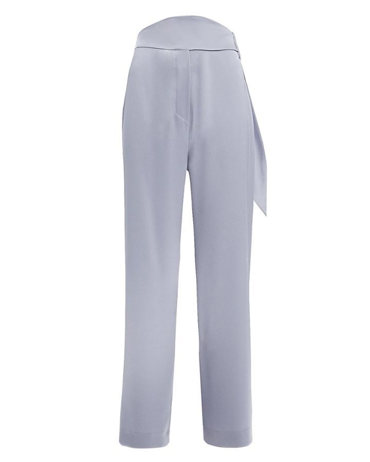Nanushka Maye Wide Leg Pants Slate M