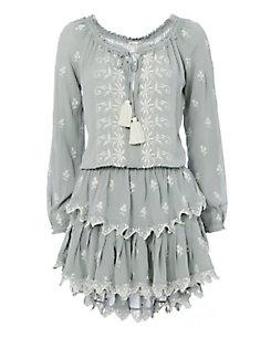 Loveshackfancy Popover Ruffle Dress