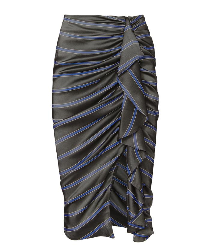 &quot;veronica Beard Drew Ruffle Pencil Skirt&quot;