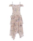 Love Shack Fancy Loveshackfancy Marceline Off Shoulder Dress Pink P
