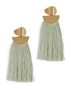 Lizzie Fortunato Crater Fringe Earrings