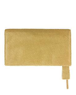 Whiting & Davis Whiting &amp; Davis Beaded Foldover Clutch