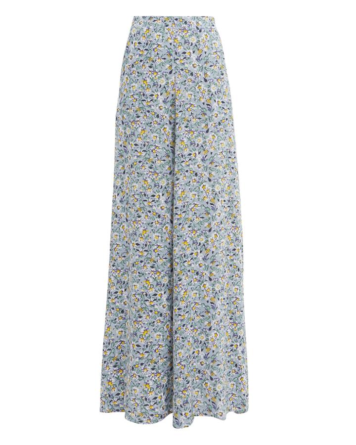 Auguste Daisy Wylde Maxi Skirt Blue Floral 8