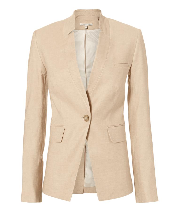 Veronica Beard Beige Dickey Jacket Beige 4