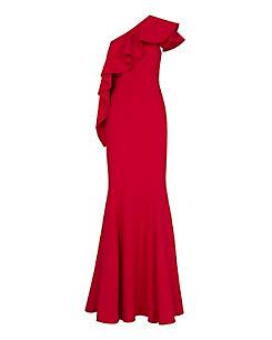 Jay Godfrey Taj One Shoulder Gown