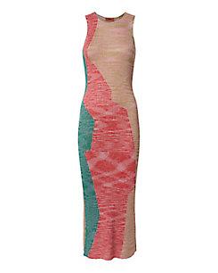 Missoni Patchwork Knit Midi Dress