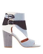 Laurence Dacade Rush Multi Denim High Heel Sandals