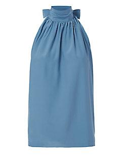 Barbara Bui High Neck Sleeveless Blouse
