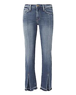Frame Le Nouveau Crop Split Front Jeans