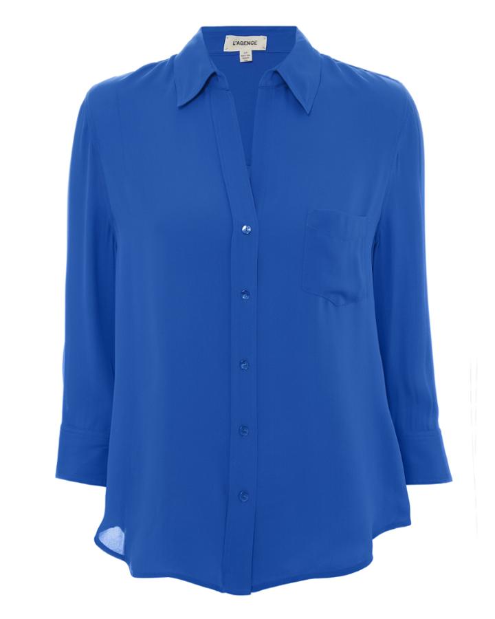 L'agence Ryan Blue Blouse Blue-med S