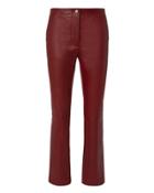 Helmut Lang Leather Ankle Pants