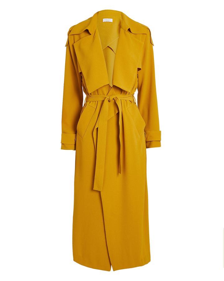 Hofmann Copenhagen Marielle Mustard Trench Jacket Mustard 36