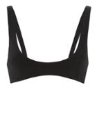 Rochelle Sara Laeti U-neck Black Bikini Top Black 2