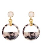 Elizabeth Cole Lacy Earrings Pink 1size