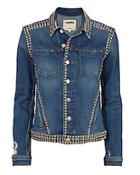L'agence Celine Studded Jean Jacket