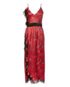 Cinq Ã  Sept Petra Floral Silk Midi Dress