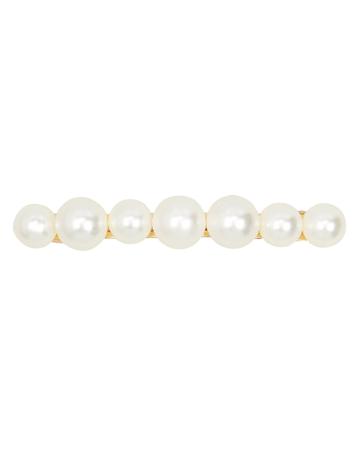 Jennifer Behr Gretel Barrette Pearl/gold 1size