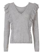 Exclusive For Intermix Gigi Ruffle Shoulder Sweater