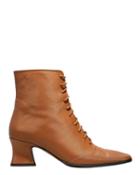 By Far Kate Lace-up Booties Brown 37