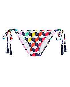 Emma Pake Lia Deco Cube Side Tie Bikini Bottom