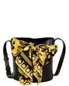 Versace Collection Versace Printed Scarf Bucket Bag Black 1size