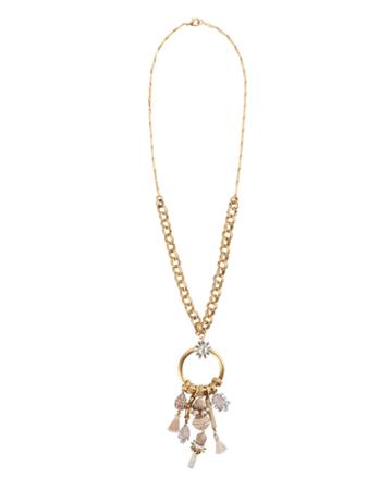 Elizabeth Cole Gerda Charm Pendant Necklace