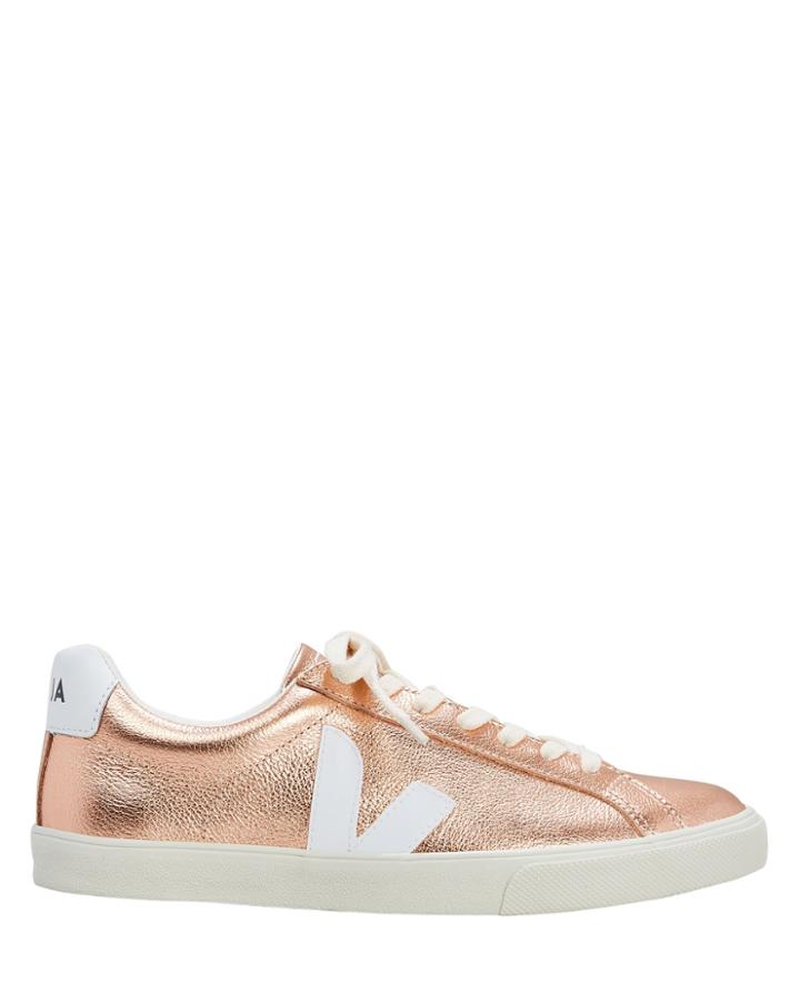 Veja Esplar Rose Gold Low-top Sneakers Rose Gold 39