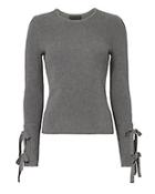 Exclusive For Intermix Jordana Tie Sleeve Rib Knit