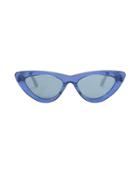 Chimi Eyewear Chimi Blue Cat Eye Sunglasses Blue-drk 1size