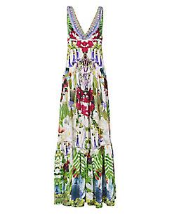 Camilla Exotic Hypnotic V-neck Dress