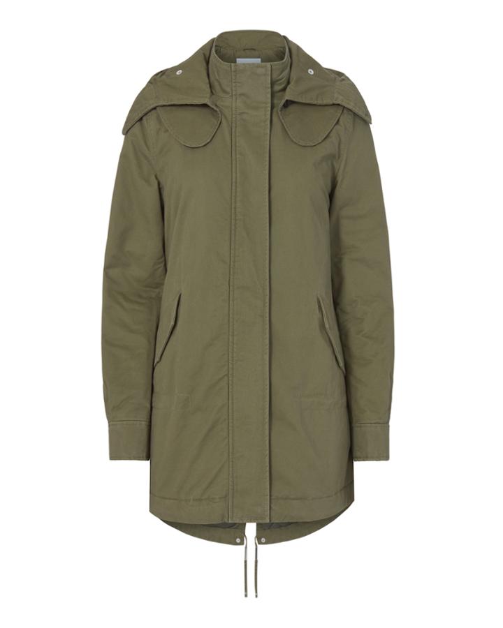 Derek Lam 10 Crosby Detachable Hood Parka