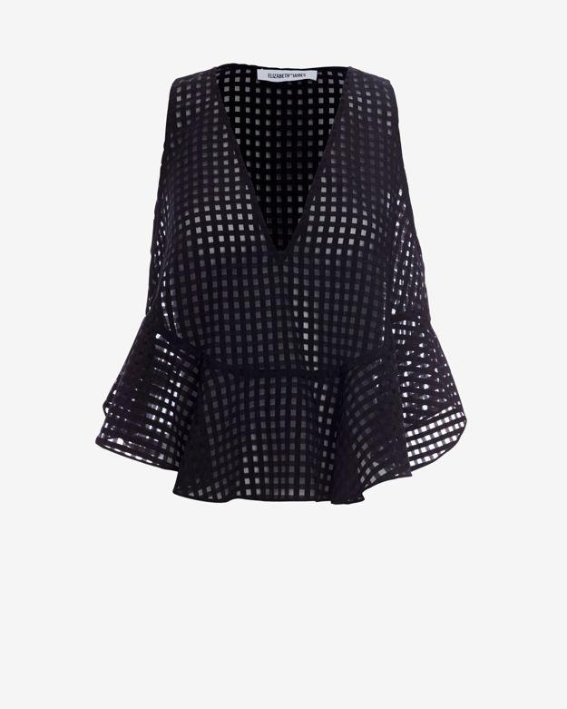 Elizabeth And James Exclusive Chester Organza Top