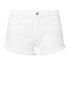 L'agence Zoe White Denim Shorts White 29